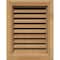 Ekena Millwork Vertical Gable Vent Functional, Western Red Cedar Gable Vent w/ Brick Mould Face Frame, 26"W x 20"H GVWVE26X2000RFUWR - alternate 1
